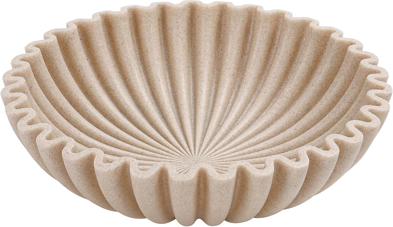 Ruffled Decorative Bowl